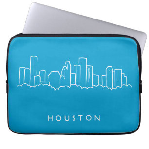 Houston Skyline Laptop Sleeve