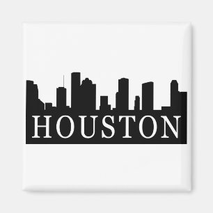 Houston Skyline Magnet
