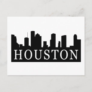 Houston Skyline Postcard