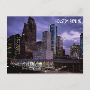 Houston Skyline Postcard