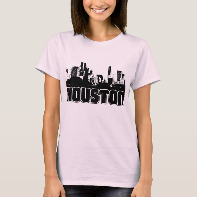 Houston Skyline T-Shirt (Front)
