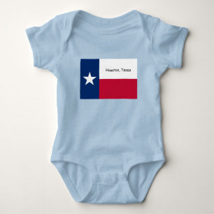 Houston, Texas baby bodysuit, sleeper Bodysuit