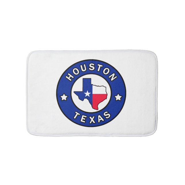 Houston Texas Bath Mat (Front)