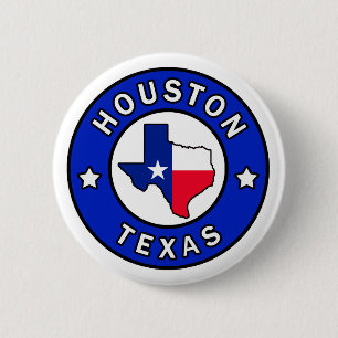 Houston Texas button