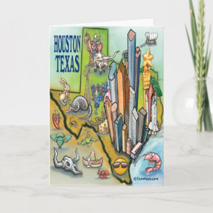 Houston Texas Card