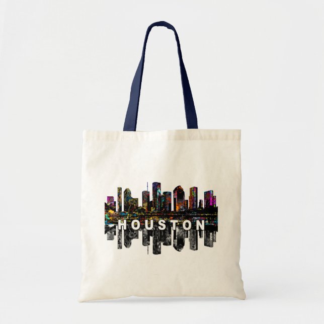 Houston, Texas covered in graffiti Tote Bag (Front)
