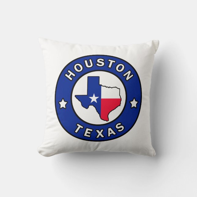 Houston Texas Cushion (Front)