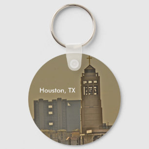 Houston Texas customisable keychain