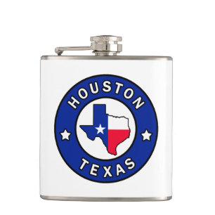 Houston Texas Hip Flask