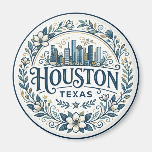 Houston Texas Magnet