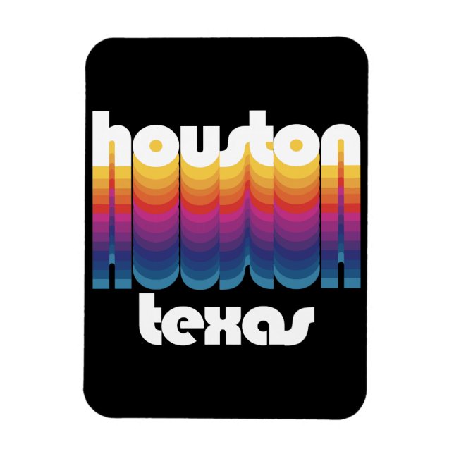 Houston,Texas Magnet (Vertical)