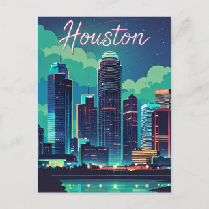 Houston Texas Postcard