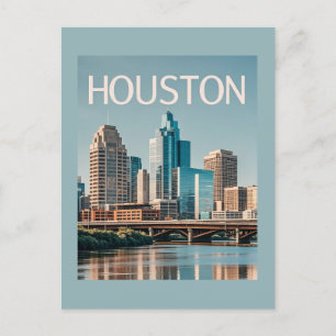 Houston Texas Postcard