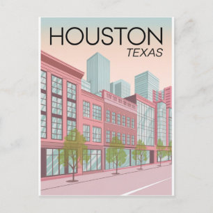 Houston Texas Postcard