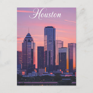 Houston Texas Postcard