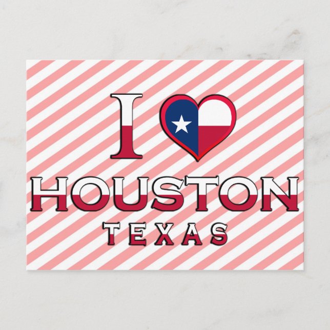 Houston, Texas Postcard (Front)