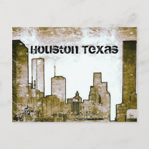 Houston Texas Skyline (Postcard) Postcard
