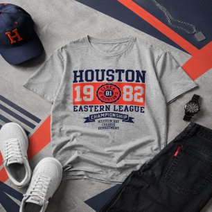 Houston Texas Urban Sports Vintage Graphic T-Shirt