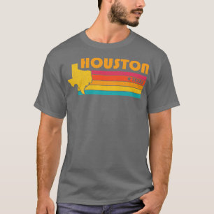 Houston Texas Vintage Distressed Souvenir T-Shirt