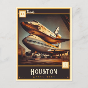 Houston, Texas Vintage Postcard