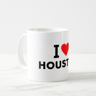 Houston United States america USA Texas love city Coffee Mug