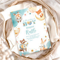 Houston We Have A Boy Outer Space Diapper Raffle