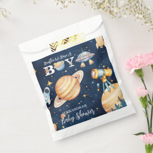 Houston We Have A Boy Outer Space Favour Bags