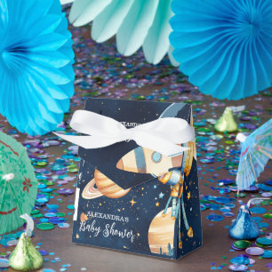 Houston We Have A Boy Outer Space Favour Box