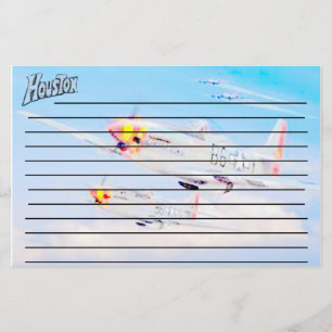 Houston's Mustang Aircraft Stationery