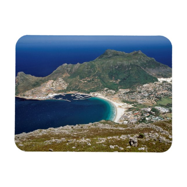 Hout Bay, The Sentinel And Atlantic Ocean Magnet (Horizontal)
