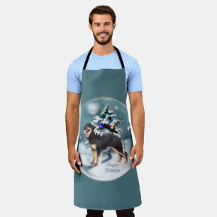 Hovawart Christmas Apron