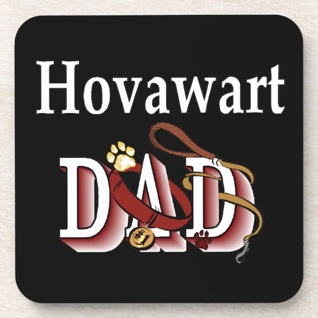 Hovawart DAD Coaster (Front)