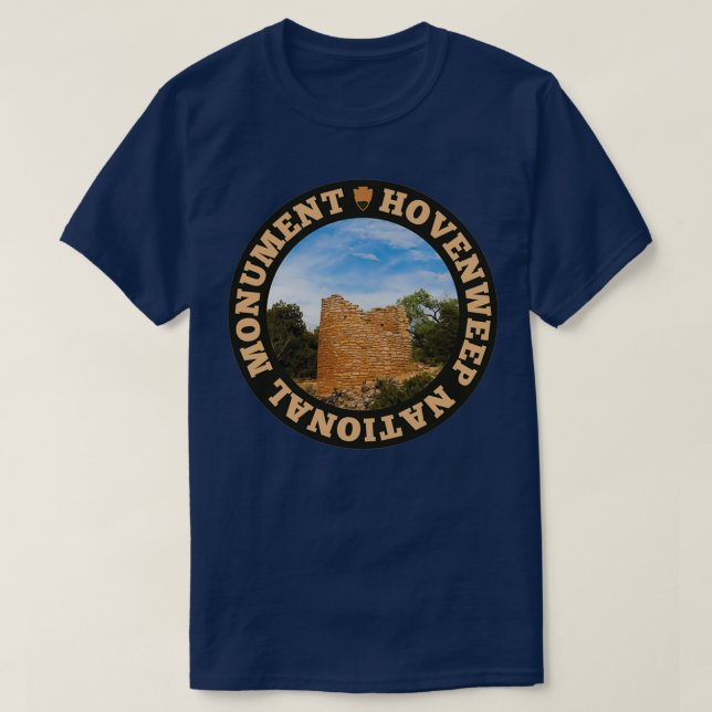 Hovenweep National Monument circle T-Shirt (Design Front)