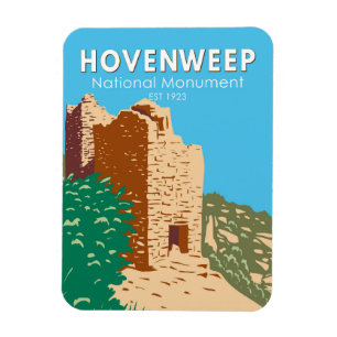 Hovenweep National Monument Vintage Magnet