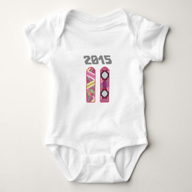 Hoverboard - 2015 baby bodysuit (Front)