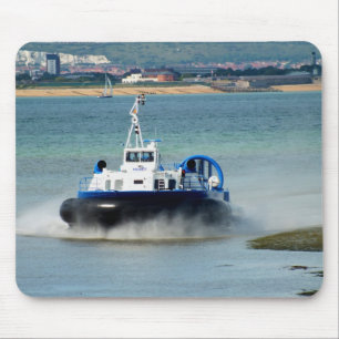 Hovercraft arriving at Ryde Mouse Pad