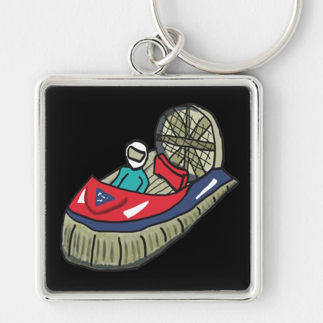 Hovercraft Key Ring (Front)