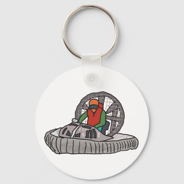 Hovercraft Key Ring (Front)