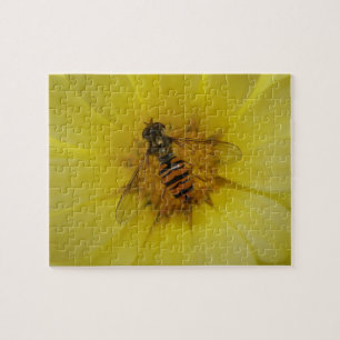 Hoverfly on a Marigold Puzzle