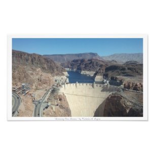 "Hovering Over Hoover," Hoover Dam Photo Print