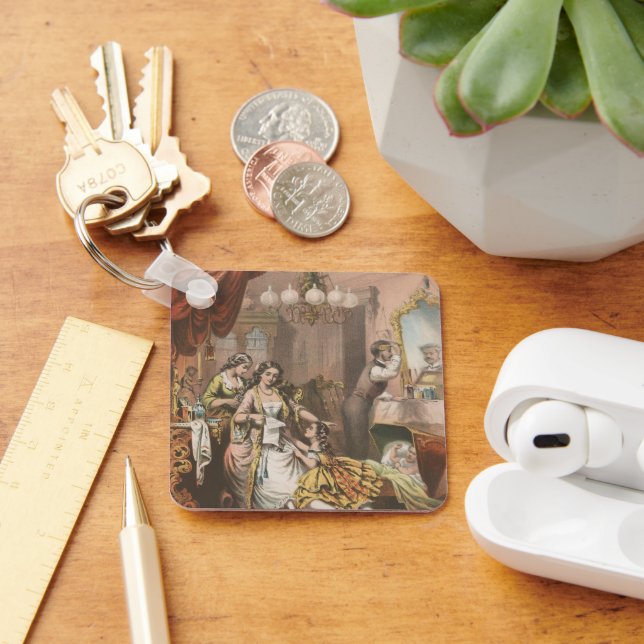 Hovey's Cocoa Glycerine, Circa 1860 Key Ring (Desk)