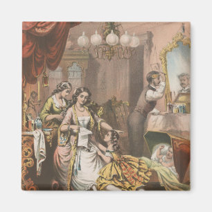 Hovey's Cocoa Glycerine, Circa 1860 Magnet