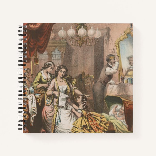 Hovey's Cocoa Glycerine, Circa 1860 Notebook (Front)