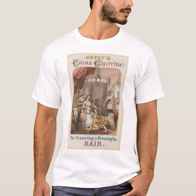 Hovey's Cocoa Glycerine, Circa 1860 T-Shirt (Front)
