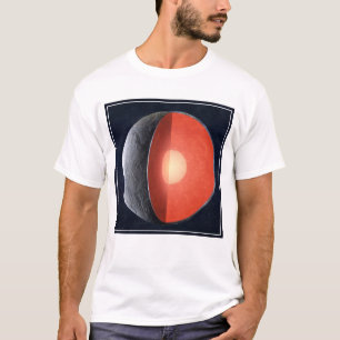 How A Rocky Planet Forms. T-Shirt