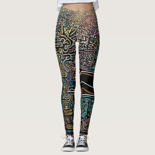 How about "ChromaDream Leggings: A Kaleidoscope of Leggings