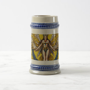 How about "Emblem of Elegance: Ukraine's Winged Sp Beer Stein