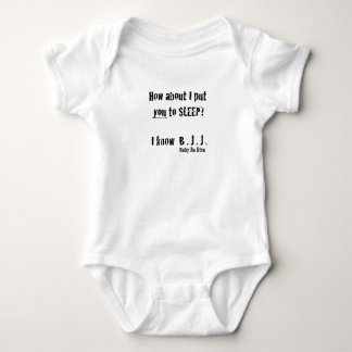 How about I put you to sleep?I know Baby Jiu jitsu Bodysuit