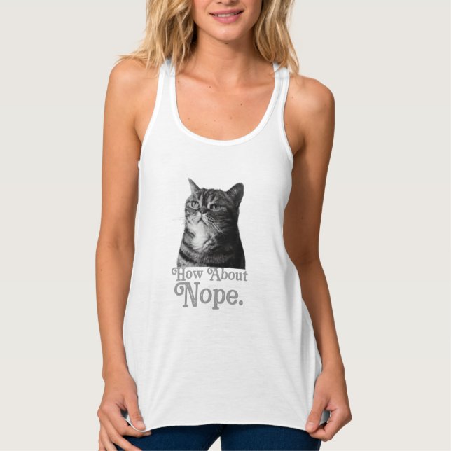 how about no sarcastic singlet (Front)