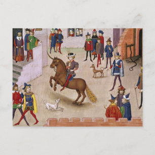How Alexander the Great Mounted Bucephalus Postcard